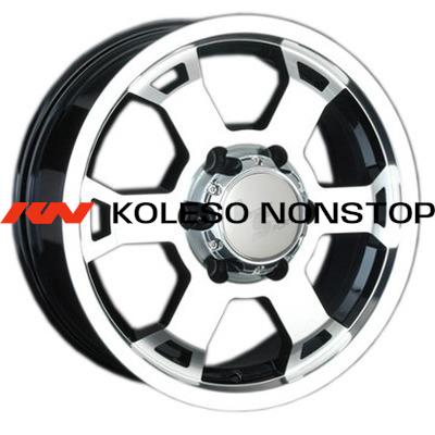 LS 7x16/6x139,7 ET38 D67,1 326 BKF (Колпак+лого)