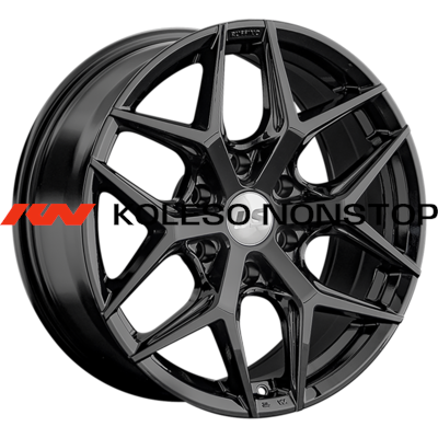 LS 8x17/6x139,7 ET36 D100,1 1303 BK (конус, Колпак+лого)