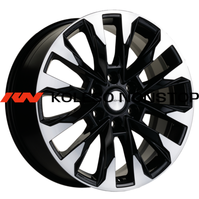 Khomen Wheels 8x20/6x139,7 ET60 D95,10 KHW2010 (LC 300) Black-FP