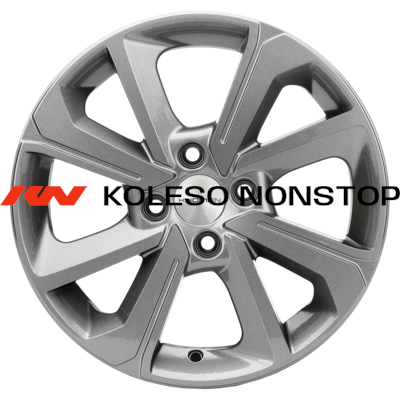 Khomen Wheels 6x15/4x100 ET50 D60,1 KHW1501 (Vesta) Gray