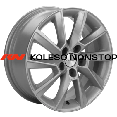 Khomen Wheels 6x15/5x105 ET39 D56,6 KHW1507 (Aveo) F-Silver