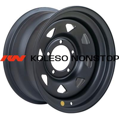Off-Road Wheels 8x16/5x139,7 ET-3 D110 УАЗ Черный матовый (треуг. мелкий)