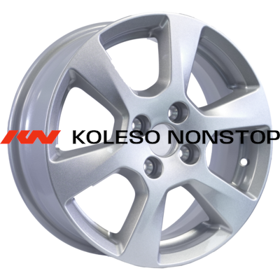 K&K 6x15/4x100 ET50 D60,15 Granite (КС728) Грис металлик