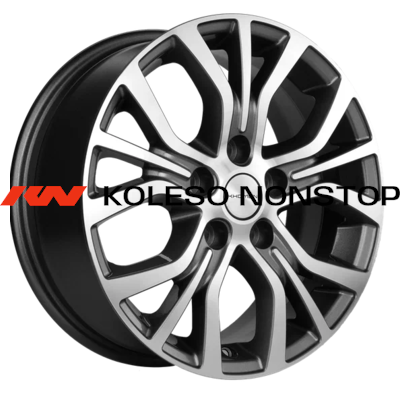 Khomen Wheels 6,5x16/5x108 ET43 D65,1 KHW1608 (Opel Zafira) Gray-FP