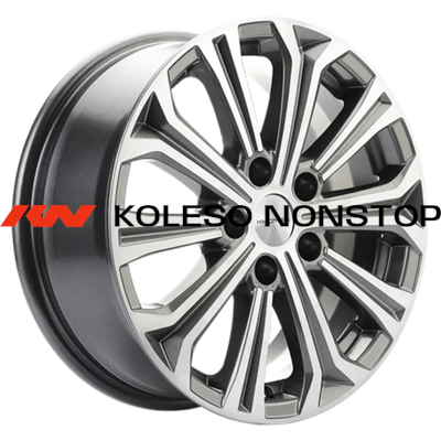 Khomen Wheels 6,5x16/5x108 ET45 D60,1 KHW1610 (Chery Tiggo 3/Tiggo 3 Pro) Gray-FP