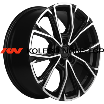 Khomen Wheels 7,5x19/5x114,3 ET40 D67,1 KHW1907 (Mitsubishi) Black-FP