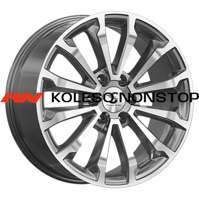 Premium Series 8,5x20/6x139,7 ET30 D106,1 КР006 (Fortuner) Diamond Gloss Graphite