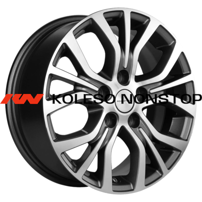 Khomen Wheels 6,5x16/5x114,3 ET43 D67,1 KHW1608 (Huyndai/Kia) Gray-FP