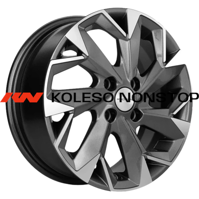 Khomen Wheels 6x15/4x100 ET40 D60,1 KHW1508 (Logan/Sandero) Gray-FP