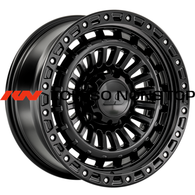 LS 9x18/5x150 ET30 D110,1 1348 BKS (конус, Колпак+лого)