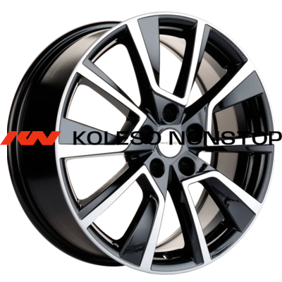 Khomen Wheels 7x18/5x114,3 ET50 D54,1 KHW1802 (Coolray) Black-FP