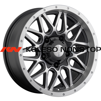 LS 8x17/6x139,7 ET10 D106,1 1341 MBF (конус, Колпак+лого)