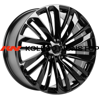FR replica 9x21/5x120 ET45,5 D62,5 IVF-3157 Black (конус)