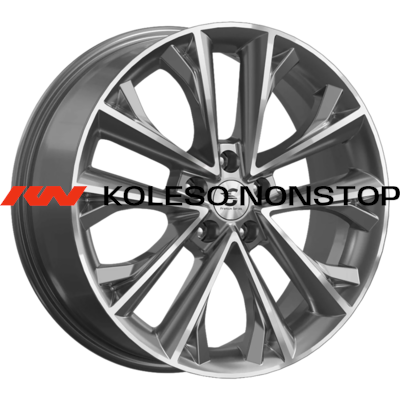 Premium Series 7x18/5x114,3 ET38 D67,1 КР012 (Outlander) Diamond Gloss Graphite