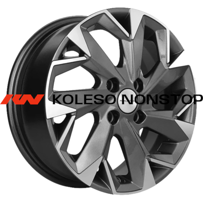 Khomen Wheels 5,5x14/4x100 ET38 D67,1 KHW1402 (Accent/Getz/i20) Gray-FP