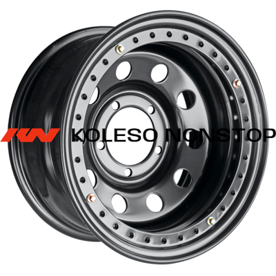 Off-Road Wheels 8x16/5x139,7 ET-24 D110 УАЗ черный с бедлоком (черный)