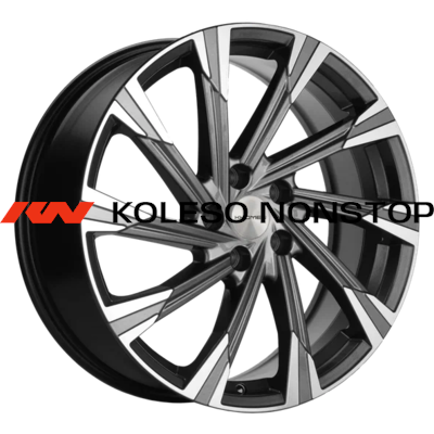 Khomen Wheels 7,5x19/5x108 ET33 D60,1 KHW1901 (Chery Tiggo 7 Pro) Gray-FP