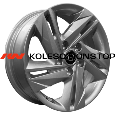 Original 6x16/5x114,3 ET43 D67,1 BW110 Silver Hyundai R16, original