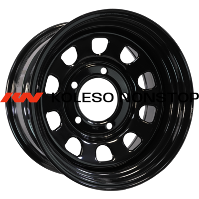 ZEPP 4х4 9x17/5x165,1 ET0 D121 Dodge Ram 2500/3500, Hummer H1/H2 Semicircle Gloss Black (LTM)