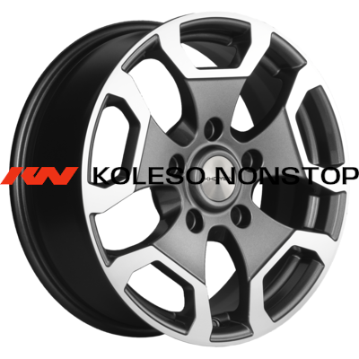 Khomen Wheels 6,5x17/5x139,7 ET35 D98,5 KHW1725 (Niva 4x4) Gray-FP