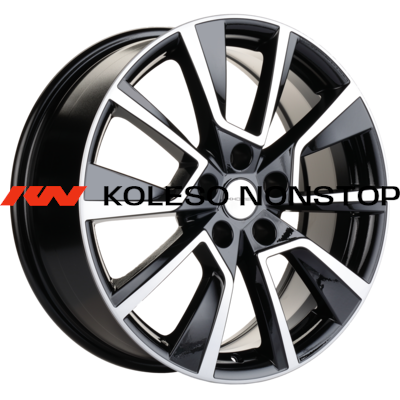 Khomen Wheels 7x18/5x108 ET33 D60,1 KHW1802 (OMODA C5) Black-FP