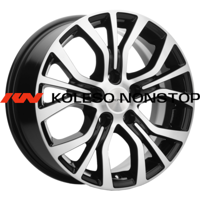 Khomen Wheels 6,5x16/5x114,3 ET46 D67,1 KHW1608 (Mitsubishi) Black-FP