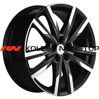 Khomen Wheels 7,5x19/5x108 ET33 D60,1 KHW1905 (Chery Tiggo 7 Pro) Black-FP