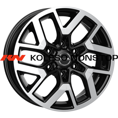 MAK 7,5x17/6x139,7 ET33 D100,1 Gravel Black mirror