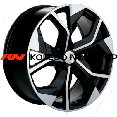 Khomen Wheels 8,5x20/5x114,3 ET35 D67,1 KHW2006 (RX) Black-FP
