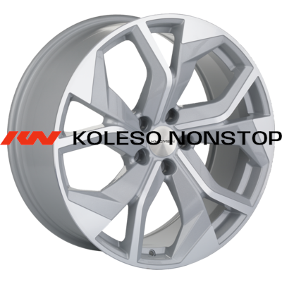 Khomen Wheels 8,5x20/5x112 ET20 D66,5 KHW2006 (Q8) Brilliant Silver-FP