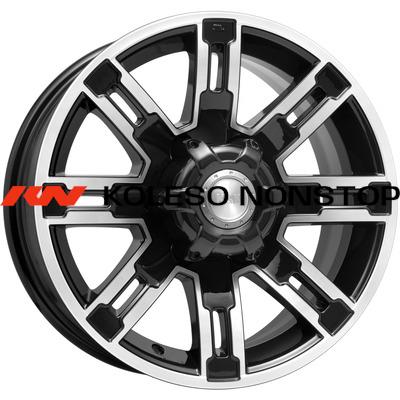 K&K 7,5x16/6x139,7 ET30 D108,1 Полюс (КС609) Алмаз черный