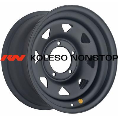 Off-Road Wheels 8x16/5x139,7 ET0 D110 УАЗ Черный матовый (треуг. мелкий)