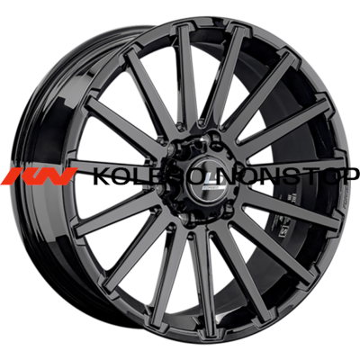 LS Forged 9x22/6x139,7 ET45 D95,10 LS FG32 BK (конус, Колпак+лого)