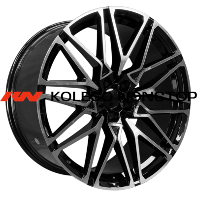 Hengde 10x21/5x112 ET35 D66,5 5063 Black machined face (HNGD)
