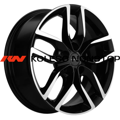 Khomen Wheels 6,5x17/5x108 ET33 D60,1 KHW1708 (Chery tiggo 7pro) Black-FP