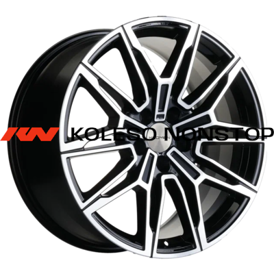 Khomen Wheels 8,5x19/5x112 ET40 D57,1 KHW1904 (Karoq/Octavia) Black-FP