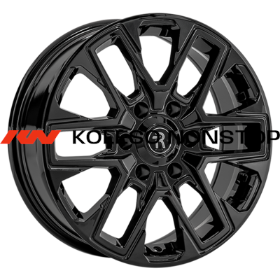 Replay 7x18/6x114,3 ET45 D66,1 DF5 BK (конус, C570)