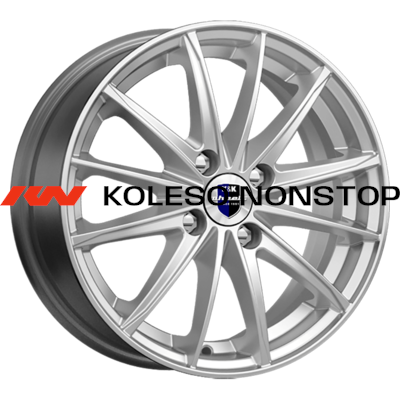 K&K 6x15/4x100 ET46 D54,1 Пойнт Бланк-оригинал (KC884) Сильвер SK