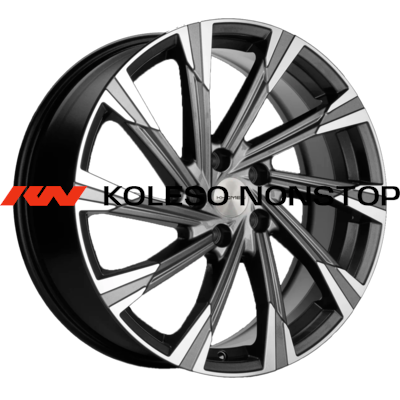 Khomen Wheels 7,5x19/5x108 ET46 D63,4 KHW1901 (Tugella) Gray-FP