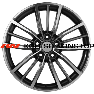 Khomen Wheels 8x20/5x114,3 ET45 D67,1 KHW2012 (FAW Bestune T99) Black-FP