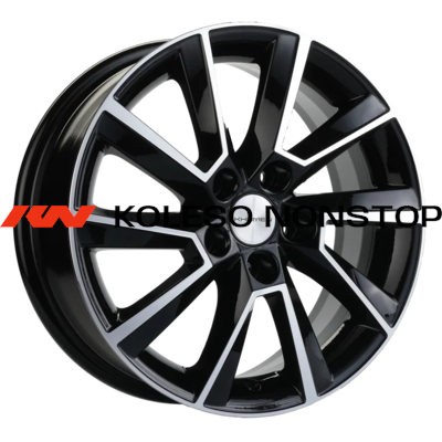 Khomen Wheels 6x15/5x100 ET37 D54,1 KHW1507 (15) Black-FP
