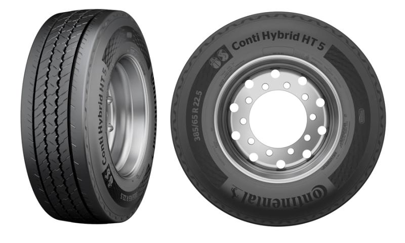 Continental анонсировала запуск новой грузовой шины Conti Hybrid HT 5 для прицепов