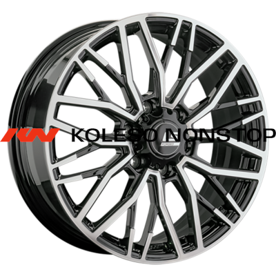 LS Forged 8x20/6x139,7 ET55 D95,10 LS FG33 BKF (конус, Колпак+лого)