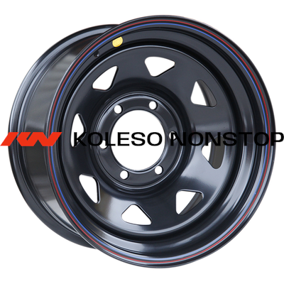 Off-Road Wheels 8x16/6x139,7 ET-10 D110 Toyota Hilux 2.5D, 3.0D черный (треуг. мелкий)