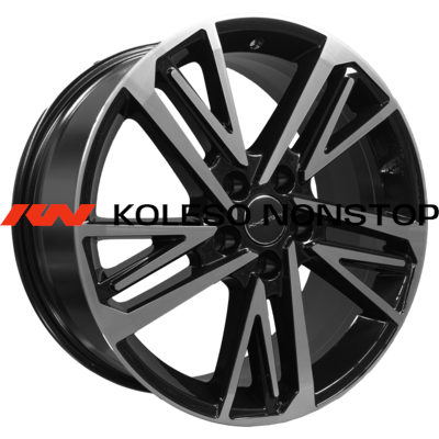 Khomen Wheels 8x18/5x114,3 ET40 D67,1 KHW1815 (Outlander) Black-FP