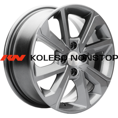 Khomen Wheels 6x15/4x98 ET36 D58,6 KHW1501 (Lada Granta) Gray