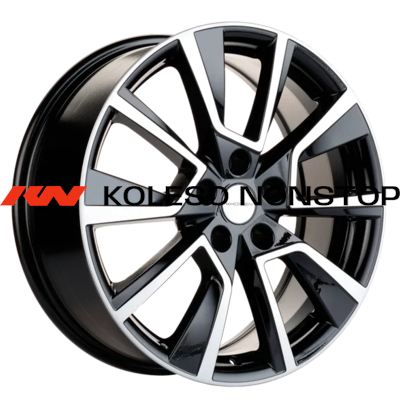 Khomen Wheels 7x18/5x114,3 ET37 D66,5 KHW1802 (Jolion) Black-FP
