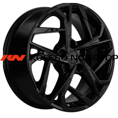 Khomen Wheels 7x17/5x114,3 ET45 D60,1 KHW1716 (Changan/Geely/Lexus/Toyota) Black