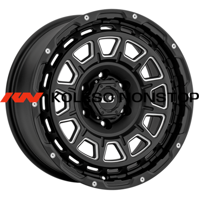 LS 9x18/6x139,7 ET15 D106,1 1377 MB+SSF (конус, Колпак+лого)