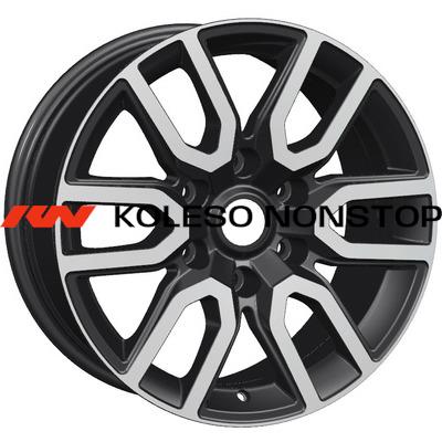 Khomen Wheels 8x17/6x139,7 ET30 D106,1 KHW1723 (JAC T6 Pickup) Black-FP